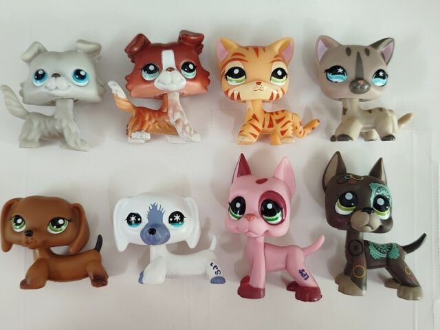 lote 12 figuras little pet shop gatos gatitos p - Comprar Outras