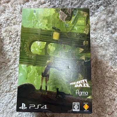 PS4 Gravity Daze Collector’s Edition figma SP-064 Figure Postcards Japan NEW - Image 1 of 4