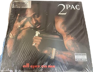 2Pac All Eyez On Me 3LP Vinyl 2002 UK Reissue Remastered Death Row 808885500413 - Picture 1 of 3
