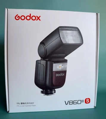 Godox V860III-S Blitzgerät mit Akku für Sony - Schwarz - Bild 1 von 4
