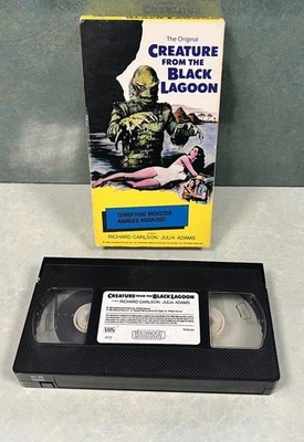 CREATURE FROM THE BLACK LAGOON VHS Movie  Classic Horror Monster Original - Image 1 of 4