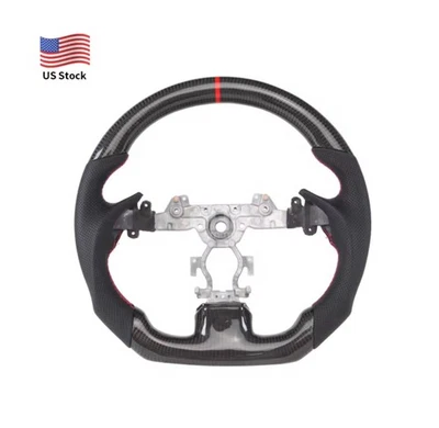 Volante Infiniti G37 G37S 2009-2013 fibra de carbono actualización carbono real nuevo Foto 1 de 4