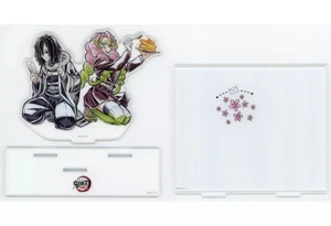 Obanai Iguro & Mitsuri Kanroji Acrylständer mit Hintergrund 15x12cm (2024) - Bild 1 von 1