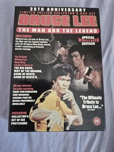 Bruce Lee the Man and the Legend VHS- 25th Anniversary Ltd Edn Collectors Boxset - Picture 1 of 5