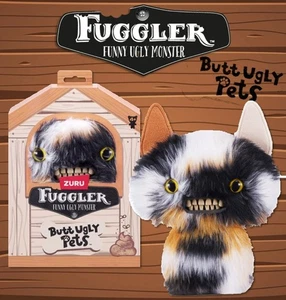 Fuggler Butt Ugly Pets Cheezee Calico Cat - 20205 - BRAND NEW - Official Product - Bild 1 von 4