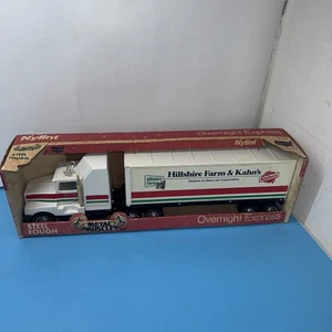 Nylint Overnight Express 18 Wheeler Hillshire Farms Kahn Tractor Trailer MiB USA - Picture 1 of 24