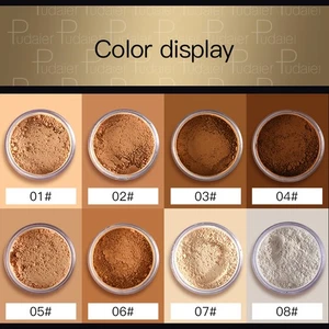 Pudaier Makeup Face Loose Powder Contour Base Foundation Long Lasting Whitening - Picture 1 of 21