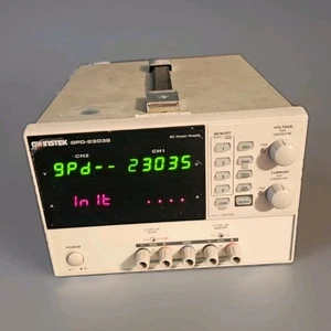 Instek GPD-2303S DC Power Supplies 2 Channels, 180W Programmable Linear - Tested - Picture 1 of 5