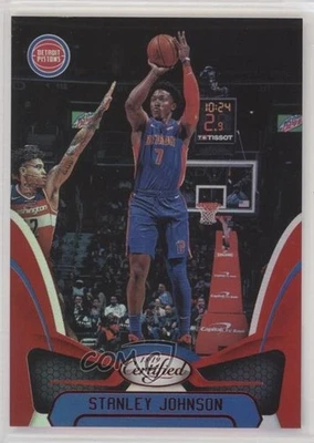 2018-19 Certified Mirror Red /299 Stanley Johnson #104 - Image 1 of 2