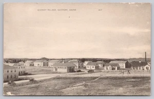 1936 Eastport, Maine Quoddy Village Gov't Power Project Town, UNP Postcard READ - Picture 1 of 2