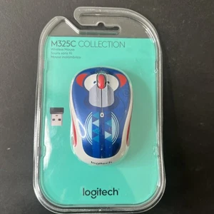 BRAND NEW--Logitech M325c Wireless USB Scroll Optical Mouse - Picture 1 of 2