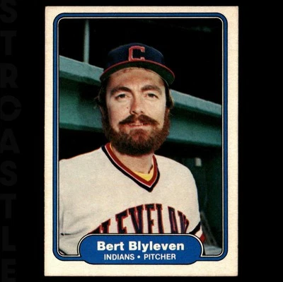 1982 Fleer - Bert Blyleven #361 Cleveland Indians ⚾ Baseball Card - Image 1 of 3