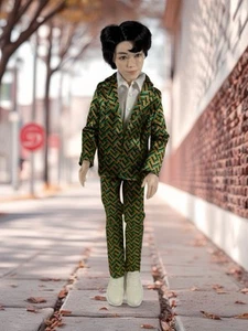 BTS J-HOPE K-Pop Boyband Idol Articulated Action Figure Doll w/ Outfit - Picture 1 of 8