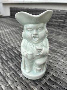 Burlington Ware Toby Caraffa Personaggio Uovo di Anatra Verde 6’ - Foto 1 di 7