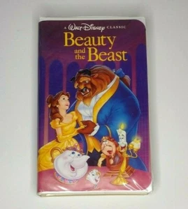 Beauty And The Beast VHS Tape 1992 Walt Disney's Black Diamond Classic-1325 RARE - Picture 1 of 4