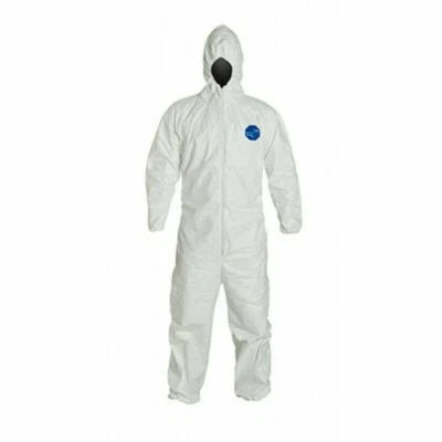 DuPont Tyvek 400 Coverall with Hood, TY127S, M L XL 2X 3X 4X 5X 6X