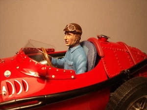 1/18 FIGURE  FANGIO DRIVING MASERATI  VROOM PAINTED  FOR CMC  NO GP REPLICAS CMR - Picture 1 of 6
