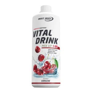 Best Body Low Carb Vital Drink Mineral Drink Konzentrat Sirup 1L Kirsche