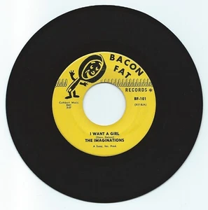 NORTHERN SOUL 45 THE IMAGINATIONS I WANT A GIRL ON BACON FAT VG+ ORIGINAL - Picture 1 of 1