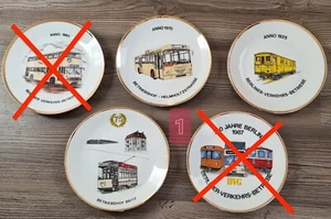 Konvolut Berliner Verkehrsbetriebe BVG Sammelteller Wandteller - Bild 1 von 6