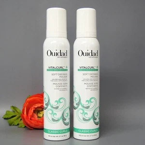 SET OF 2- Ouidad VitalCurl+ Soft Definning Volume Mousse 5.7oz / 170ml - Picture 1 of 1