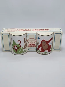 2 X Vintage Mugs Animal Krackers Linda Beard Design Farm Animals Ceramic BNIB - Picture 1 of 5