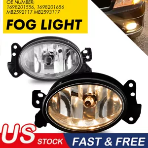 Par de luces antiniebla delanteras para Mercedes Benz CLK E ML clase R + LH - Imagen 1 de 11