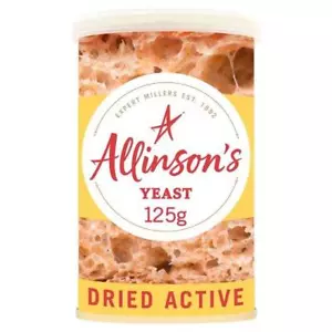 Allinson Dried Active Yeast Baking Yeast 1x125g - Picture 1 of 1