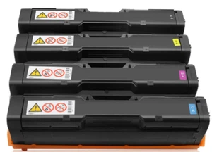 MULTIPACK COMPATIBILE KIT 4 TONER BK/C/M/Y PER RICOH AFICIO SP C250SF/SP C260DN - Picture 1 of 1