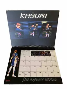 Dead or Alive 2 Tecmo 2000 DOA2 Calendario De Colección Sega Dreamcast Retro Promo RARO - Imagen 1 de 24