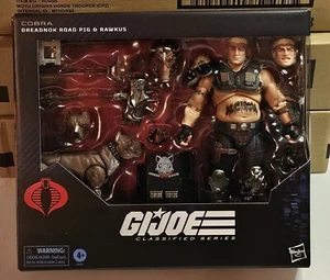 GI JOE CLASSIFIED DREADNOK ROAD PIG & RAWKUS FIGURE SET #135 IN STOCK & SHIPPING - Picture 1 of 4