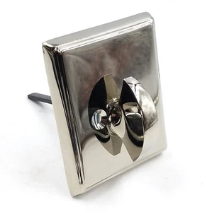 Cerrojo de una cara estilo rectangular níquel pulido 8568US14 latón Emtek - Imagen 1 de 6