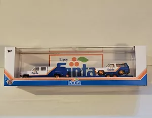 M2 Machines FANTA 1973 GMC Sierra 3500 & 1973 Jimmy Sierra Hauler Chase 1/750 - Picture 1 of 16