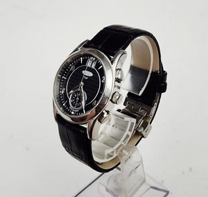 Men's TRAVELER CHRONOGRAPH Watch DAVLEY "720". Dual Time. Swiss Movement - Picture 1 of 21