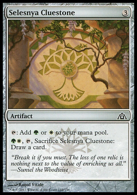 Magic the Gathering MTG Selesnya Cluestone (144) Dragon's Maze   LP - Image 1 of 1