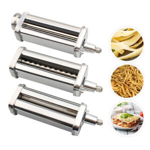 For KitchenAid Pasta Roller Cutters Spaghetti Roller Maker Stand Mixer Attachmen