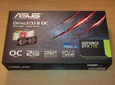 ASUS Nvidia GTX 770 DirectCU II OC 2GB Graphics Card GTX770-DC2OC-2GD5