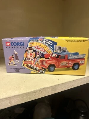 Corgi No. 07202 Chipperfields Circus LAND ROVER PUBLIC ADDRESS & CLOWNS .. NIB - Image 1 of 4