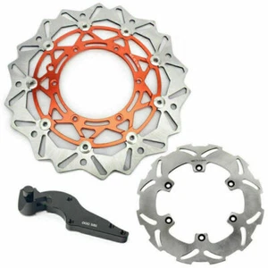 For KTM Oversize 320MM Brake Discs Rotors Caliper FE/FE E/FS/FC/FX/EXC/SX/XC/SXF - Picture 1 of 10