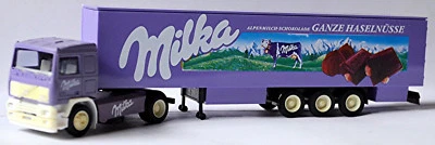 Volvo F18 Intercooler Koffer-SZ Milka Ganze Haselnüsse 1:87 Albedo - Image 1 of 4