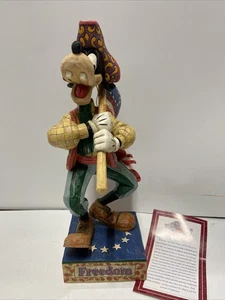 Disney Showcase Stars and Stripes of Freedom GOOFY Patriotic 2005 Enesco No Bx - Picture 1 of 10