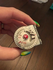Micrometro vintage RULLO esposimetro a clip senza custodia made in Japan - Foto 1 di 9