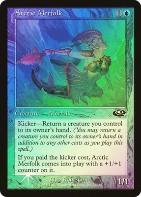 Planeshift  MTG FOIL  Arctic Merfolk   Magic - Image 1 of 2