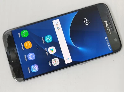 Samsung Galaxy S7 SM-G930F 32GB UNLOCKED Smartphone Black Onyx 2016 - GRADE C - Image 1 of 4