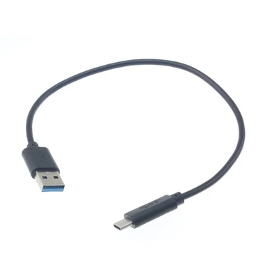 For Samsung Galaxy S23/S24/S25/Plus/Ultra/Edge - Short USB Cable 1ft Type-C - Image 1 of 4