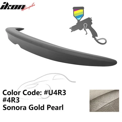 Fits 07-11 Toyota Camry OE Style Painted #U4R3 Gold Rear Trunk Lip Wing Spoiler Foto 1 de 4