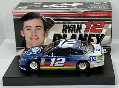 2018 1/24 #12 Ryan Blaney “ PPG “ Color Chrome Fusion 1 of 72  Same Day Shipping - Image 1 of 4