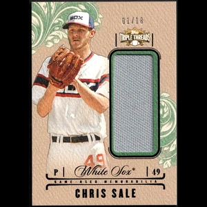 CHRIS SALE 2014 Topps Triple Threads #UJR-CSA2 Unity Jumbo Relic Emerald /18 - Picture 1 of 2