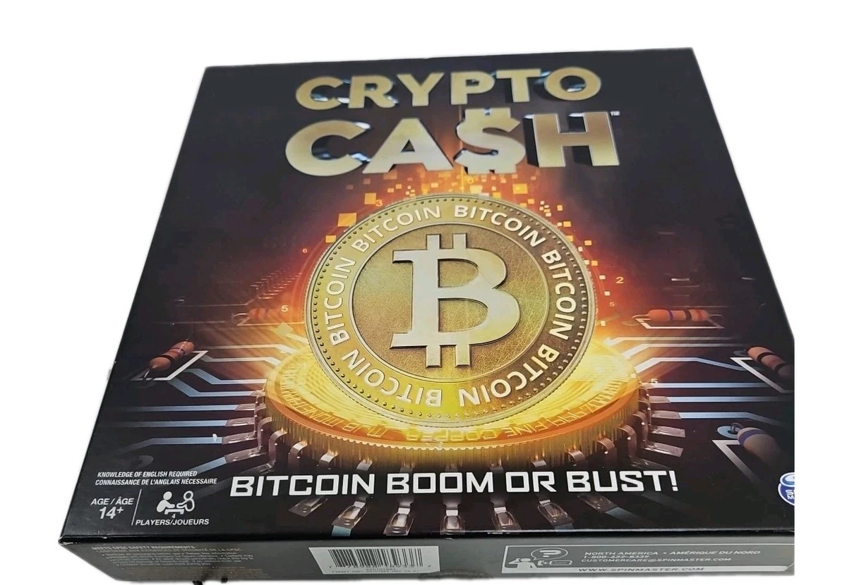 CRYPTO CA$H Game BIT COIN Boom or Bust Fast Paced Betting Board Game Dodge  Coin | eBay