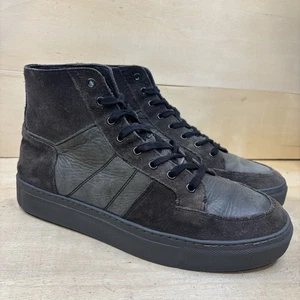 AllSaints Stiefelette Damengröße 8 grau Wildleder schwarze Sohle Schnürschuhe Turnschuhe - Bild 1 von 17